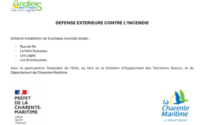 DEFENSE EXTERIEURE CONTRE L’INCENDIE (DECI)